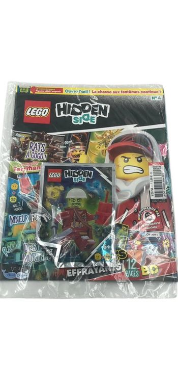 Magazine Lego Hidden Side + figurine monstre neuf