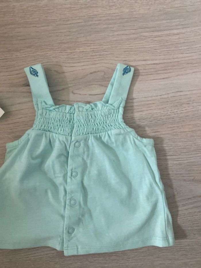 T-shirt tunique Obaibi taille 3 mois Neuf - photo numéro 3