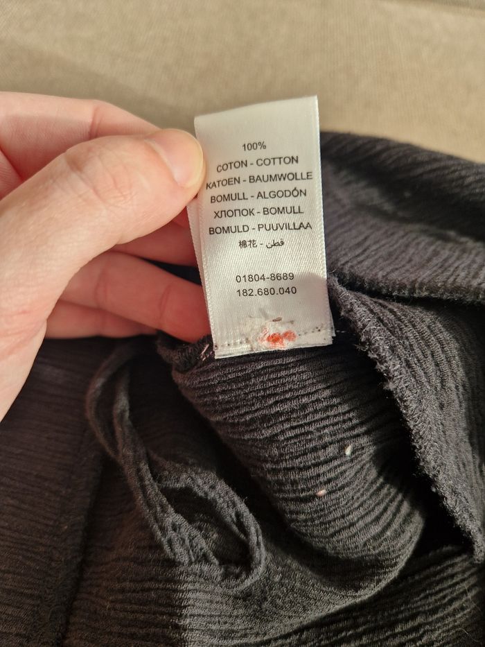 Pantalon noir drappé élastique Balsamik - photo numéro 8