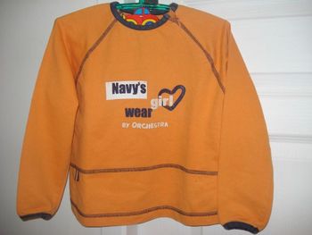 T-shirt Navy's Girls - Taille 6 ans
