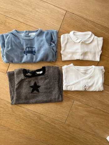 Lot de 4 pièces/ vêtements Monoprix kids 3 mois bon état