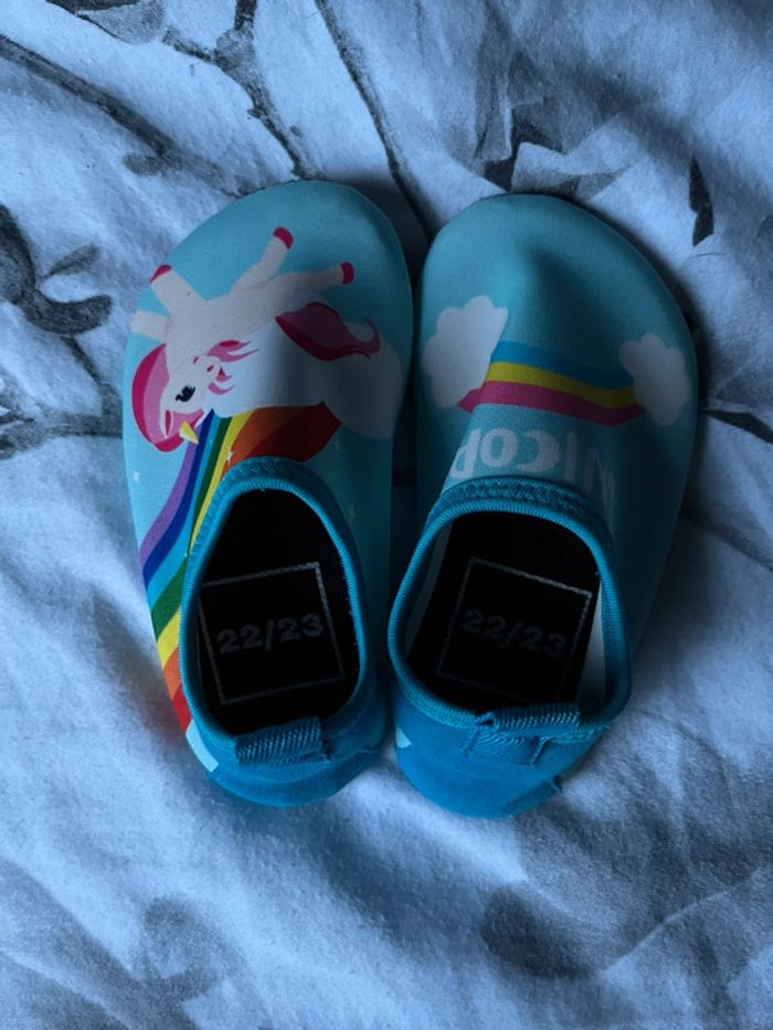Chaussures plage 22-23 Licorne - photo numéro 2