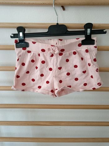 Short kiabi a pois