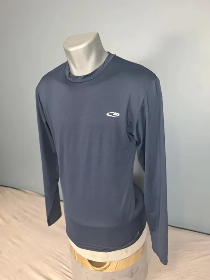 T-shirt technique manches longues C9 Champion – Duo Dry – Homme XL (625) - photo numéro 4