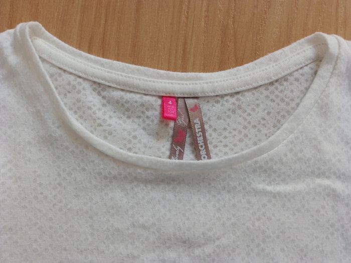 T-shirt fille 4 ans Orchestra - photo numéro 5