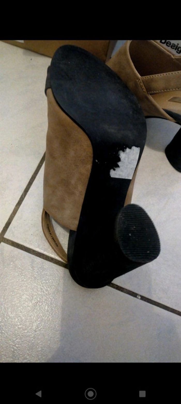 Mules sabot daim Esprit - photo numéro 3
