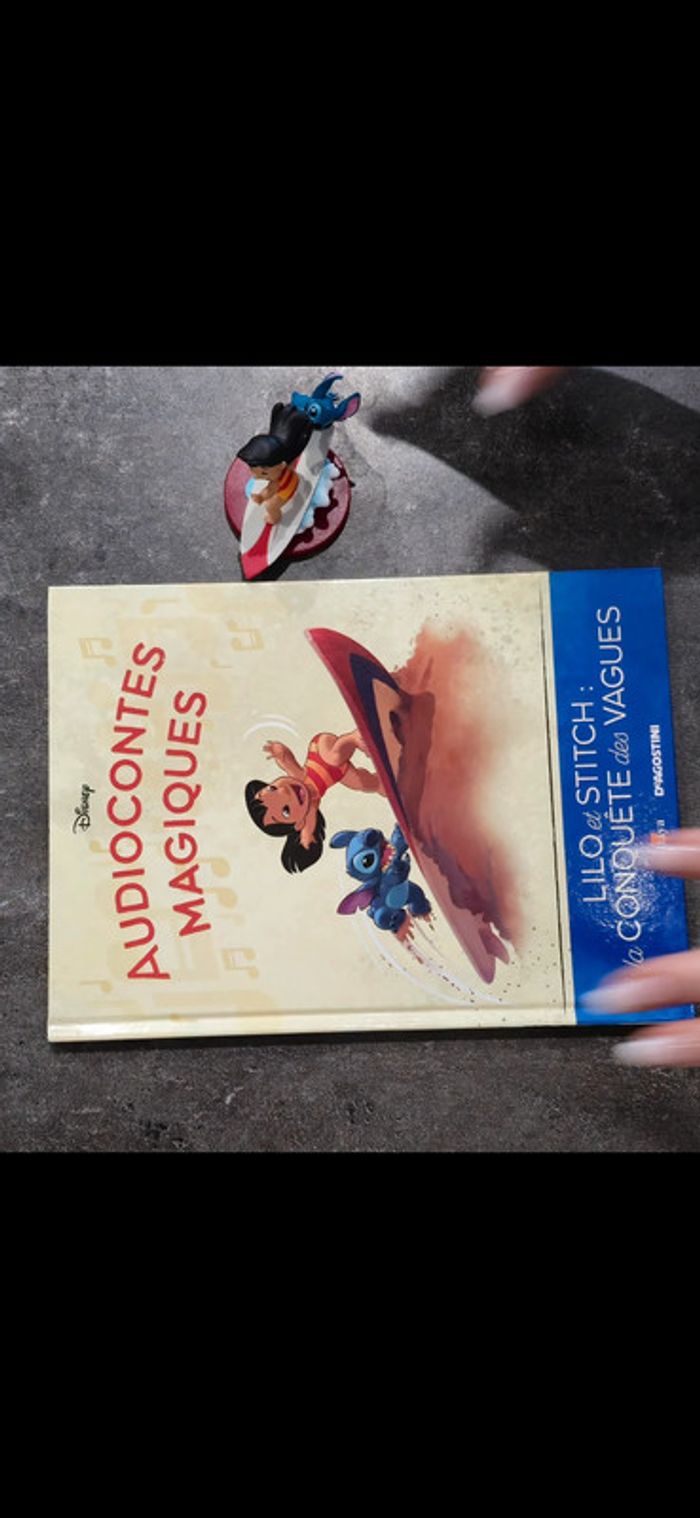 Livre et figurine121 des audiocontes Magiques altaya audio conte audio compte disney