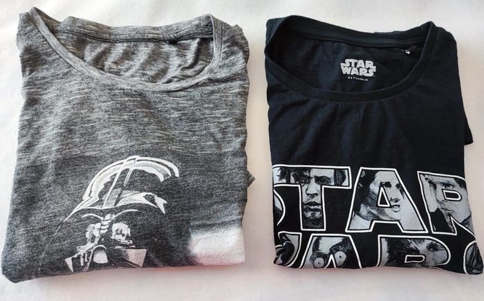 Lot 2 T-shirts homme Stars Wars