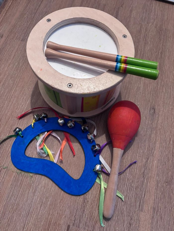 Instruments de musique en bois