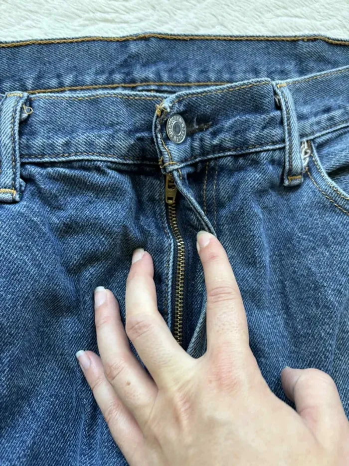 Jean Levi’s 505 Straight fit droit Bleu Homme/Unisexe W38 L32 (XL/48) taille haute - photo numéro 10