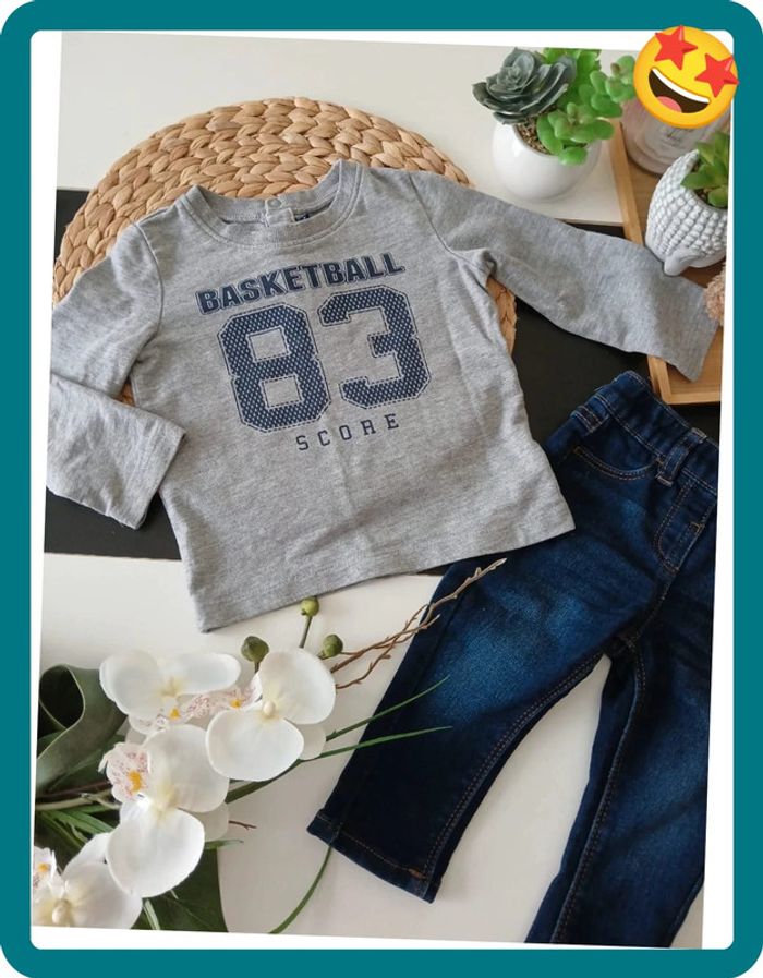 Ensemble bébé garçon Taille 12 mois🌿🦁 - photo numéro 3
