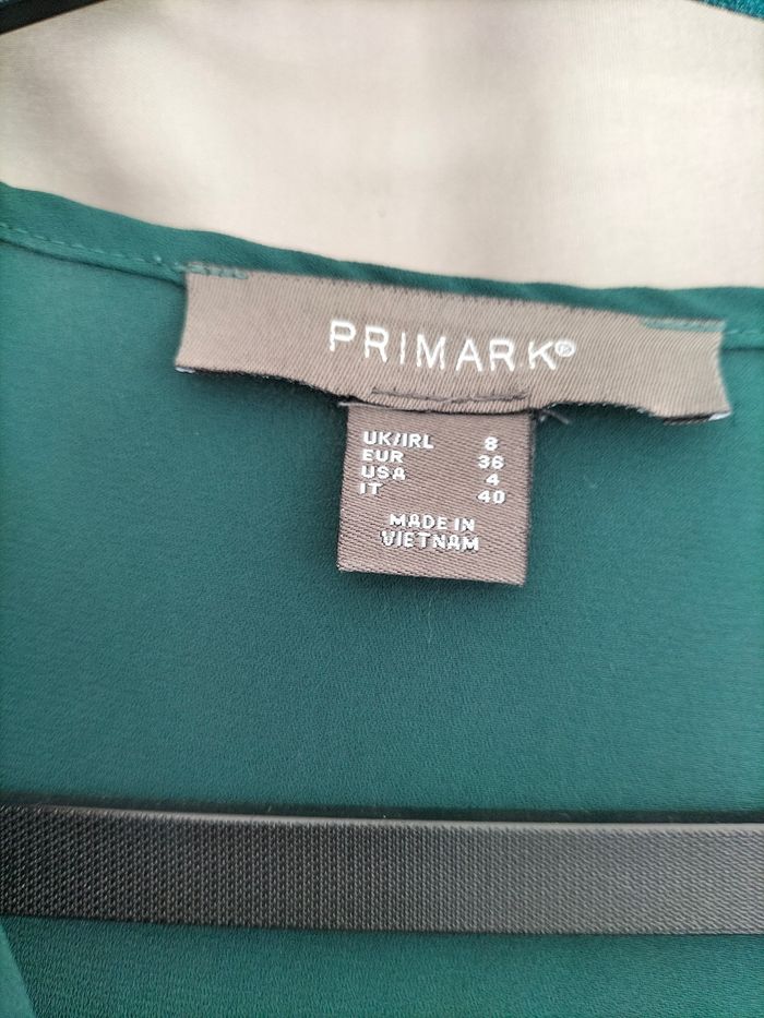 💚 Blouse légère vert sapin - Taille 36 - Primark - Excellent état 💚 - photo numéro 4