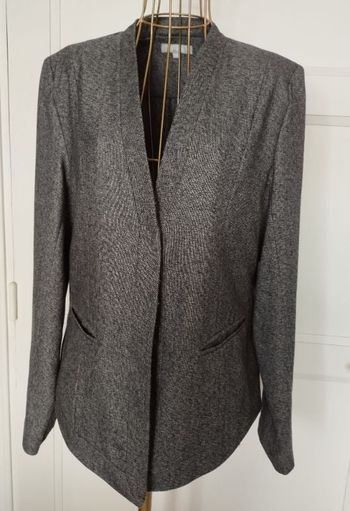 Élégante Veste Blazer Grise - BnK - Taille 38 - État Impeccable