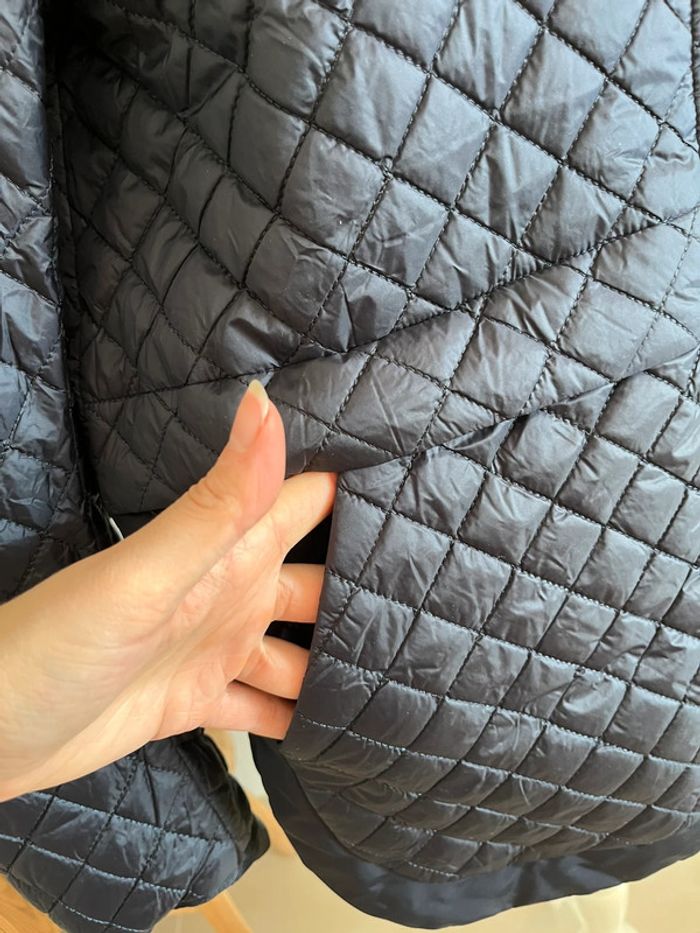 Veste matelassée bleue marine réversible Rivières de Lune - photo numéro 7