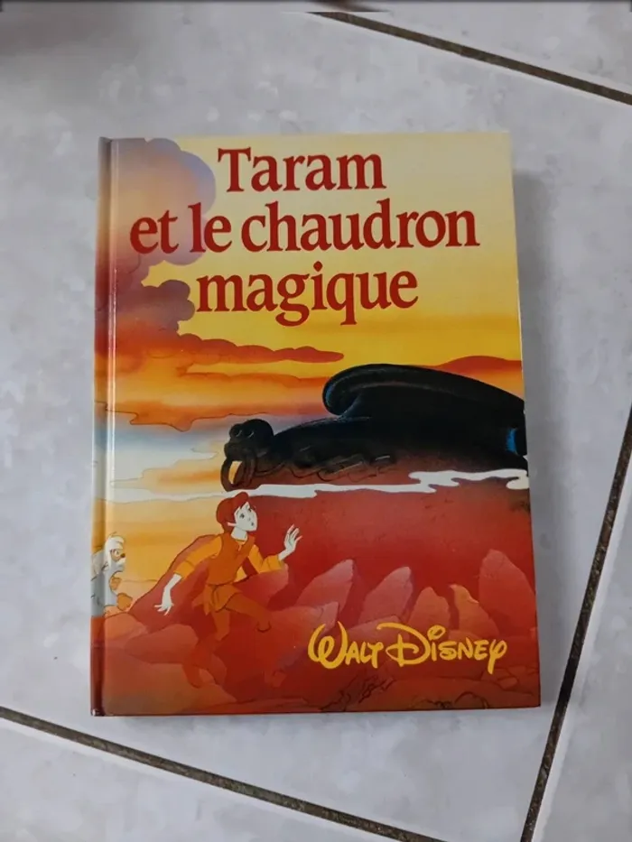 Livre ancien taram et le chaudron magique