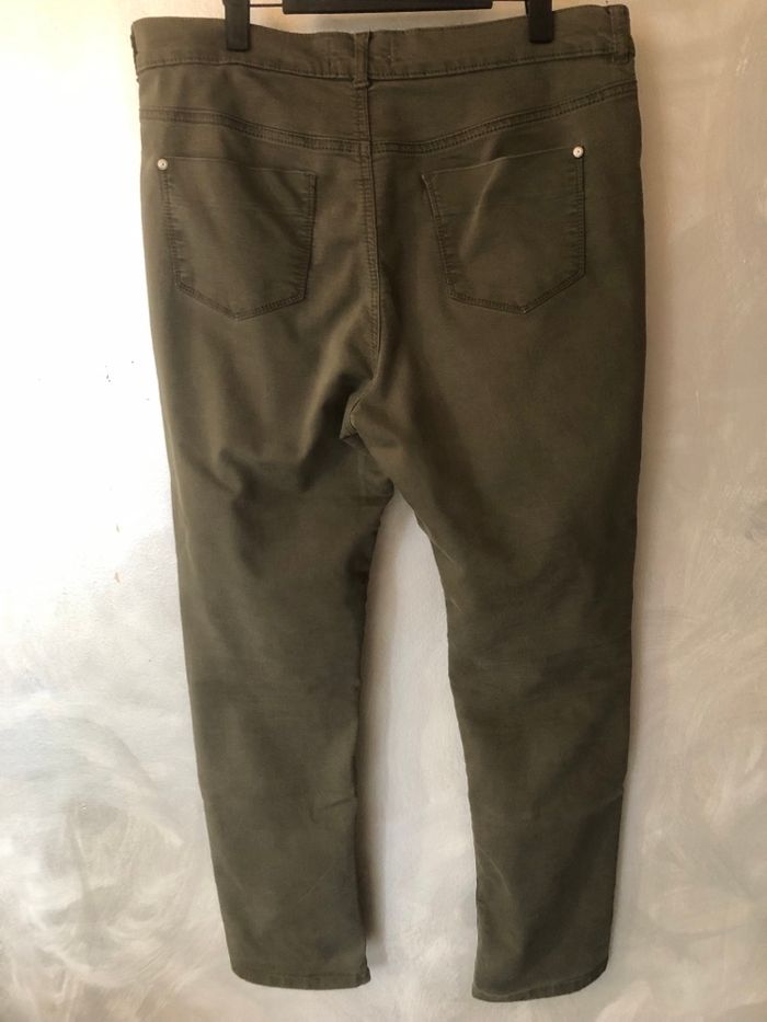Pantalon femme kaki de chez Toscane taille 1 (44) - photo numéro 4