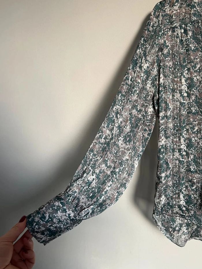 Blouse imprimée Ema Blues - photo numéro 3