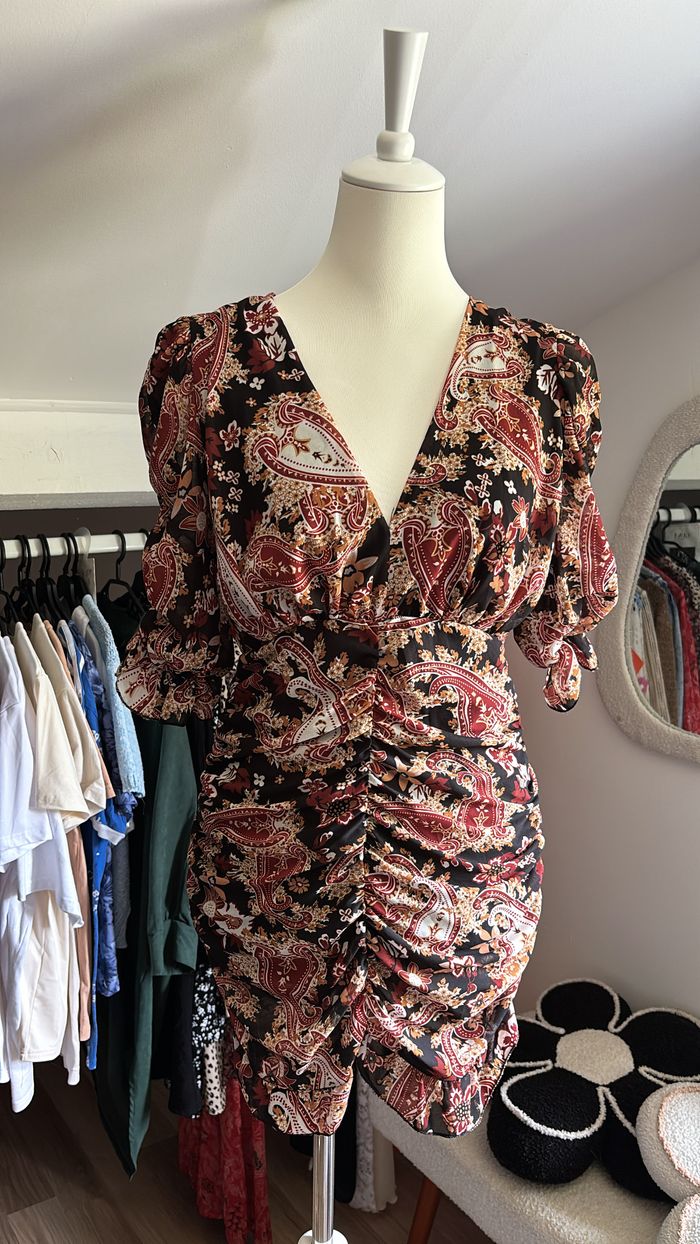 Robe froncée Boutique Italienne T38