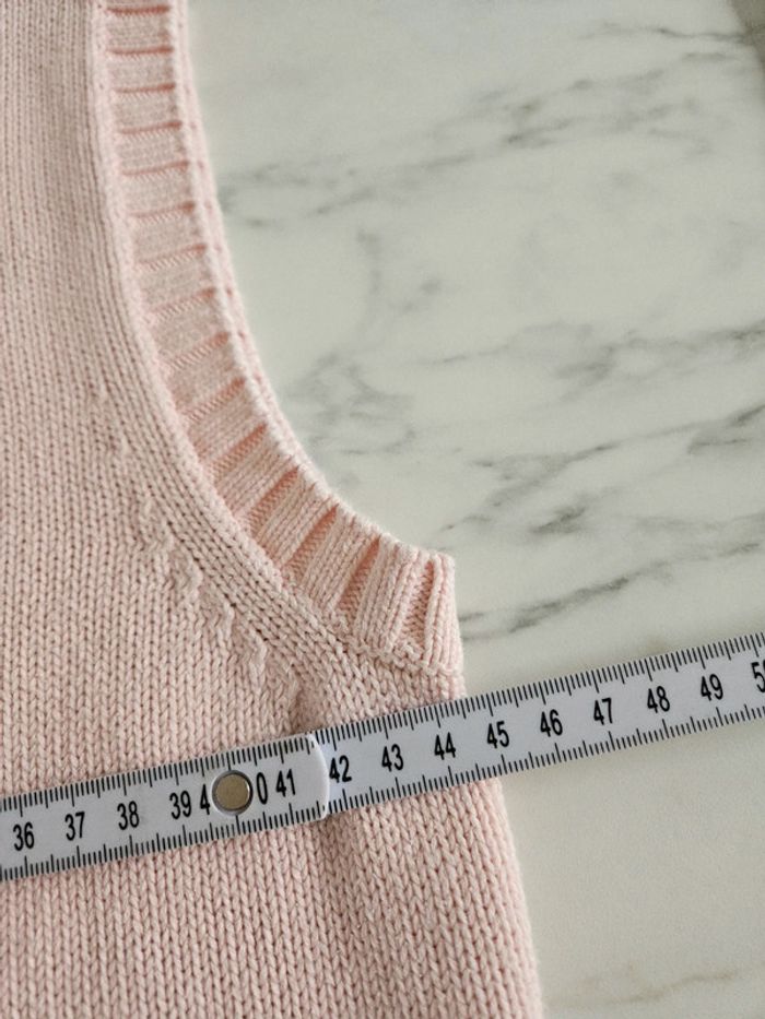 Esprit pull rose sans manches taille XL - photo numéro 10