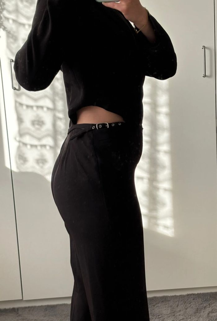 Zara / Combinaison tailleur / Noir / Neuf - photo numéro 3
