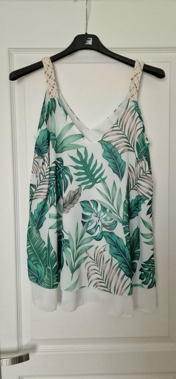 Débardeur top en viscose