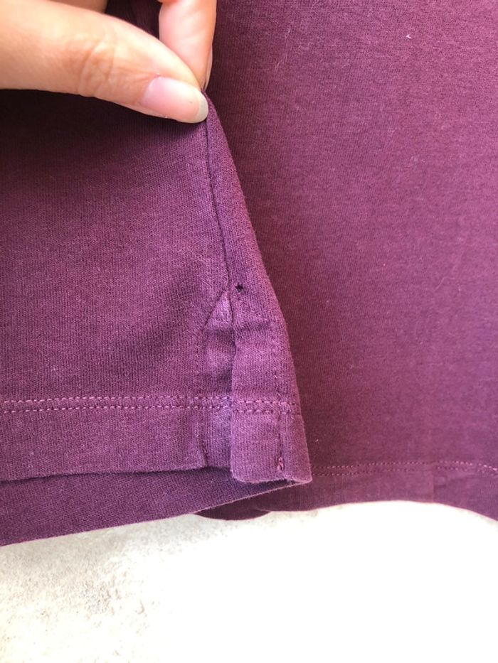 Polo manches longues bordeaux Lagerfeld S - photo numéro 6