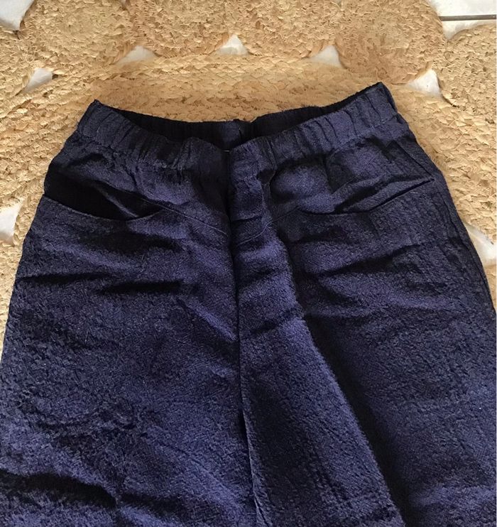 Pantacourt de coloris bleu marine taille 40 de la marque Q’Neel - photo numéro 5