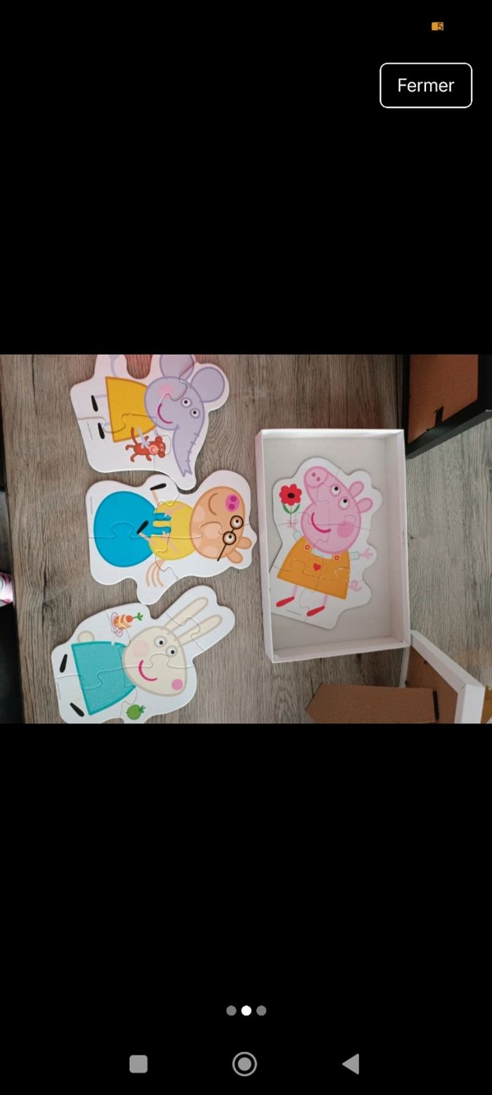 Puzzle Peppa pig - photo numéro 2