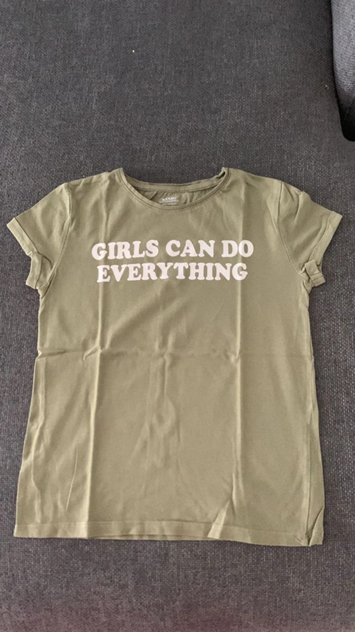 T shirt kaki - photo numéro 3