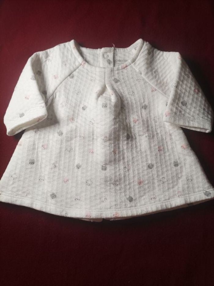Pull col rond taille 1 mois Obaibi