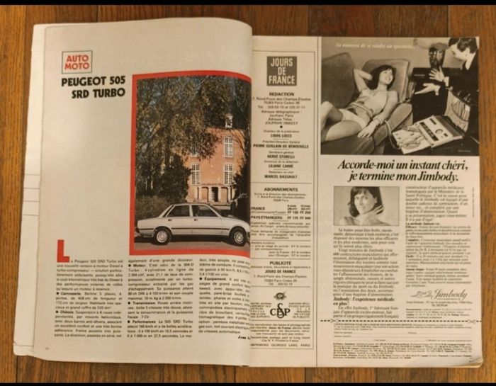 Ancien magazine Jours de France 1981 N°1363 vintage - photo numéro 3