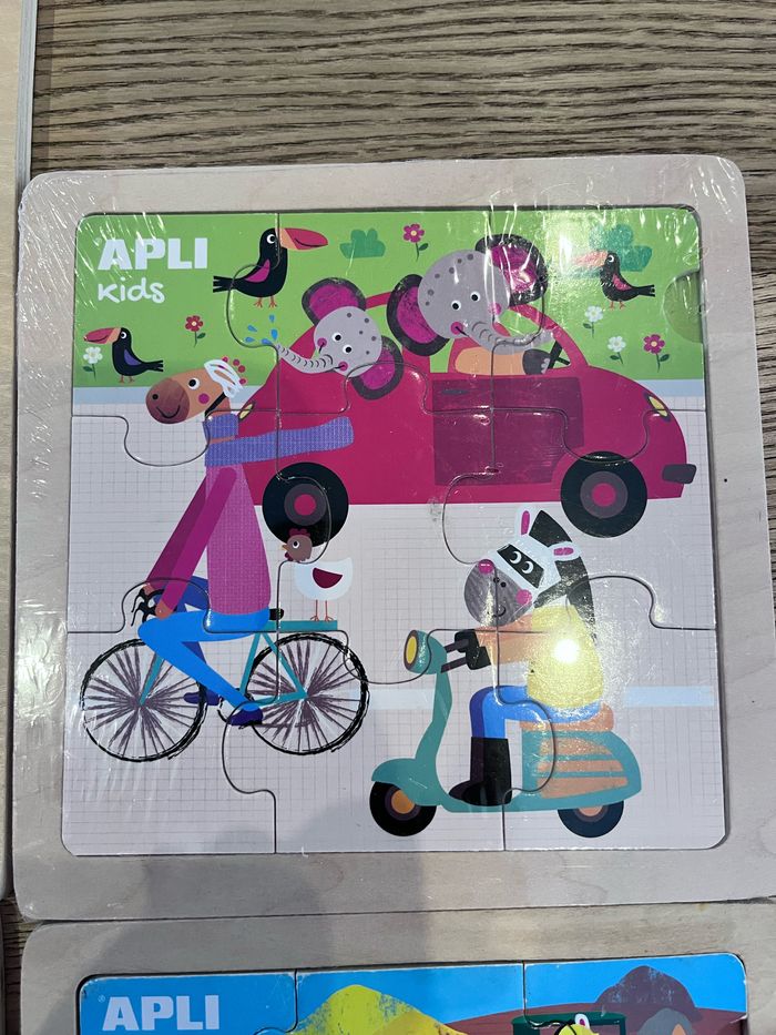 Lot de 6 puzzles en bois - photo numéro 5