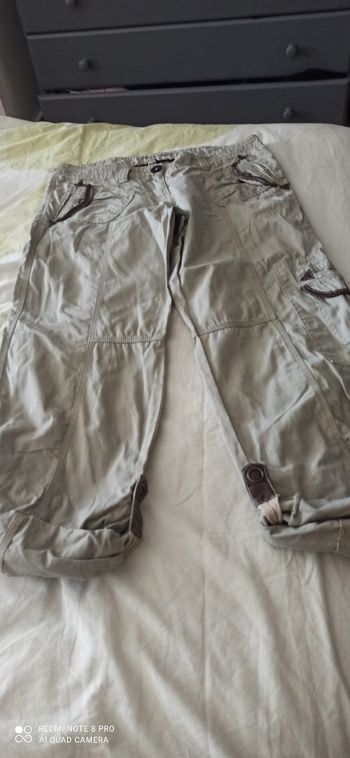 Pantacourt beige t. 42 jennyfer