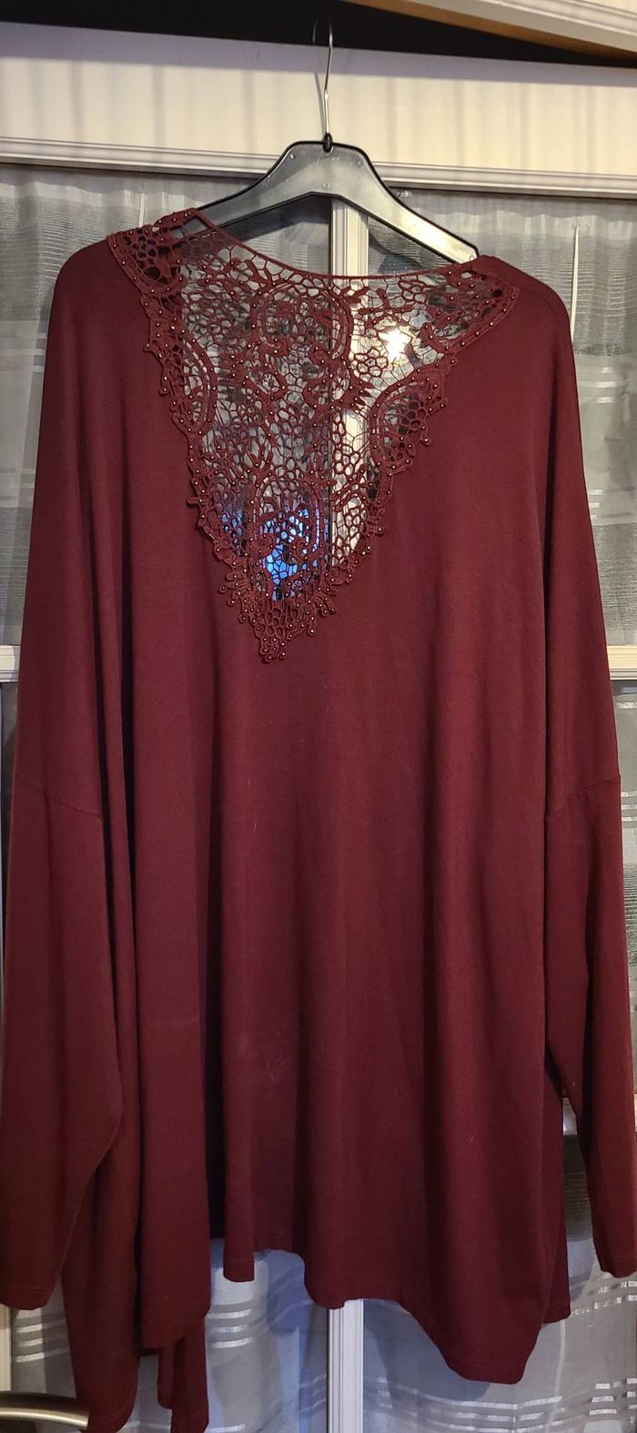 Gilet long femme grande taille 3 xl m&s femme gilet brodé - photo numéro 2