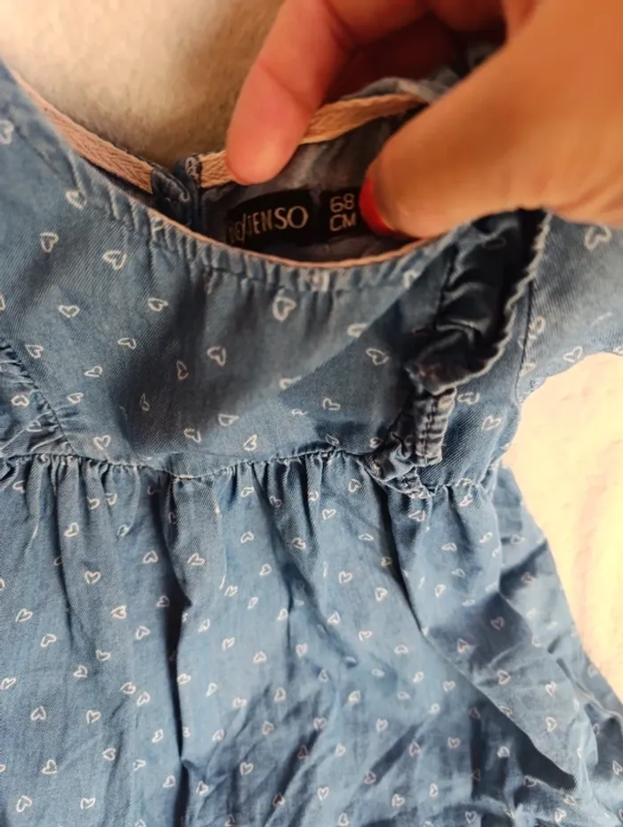 Robe en jean 6 mois , in extenso - photo numéro 2