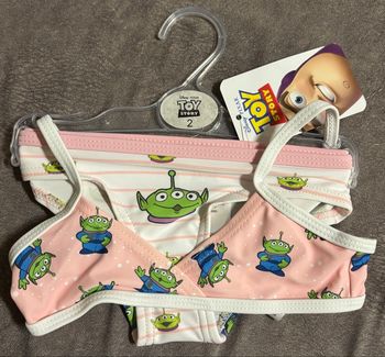 Maillot de bain 2 pièces Toy story taille 2 ans Disney Neuf