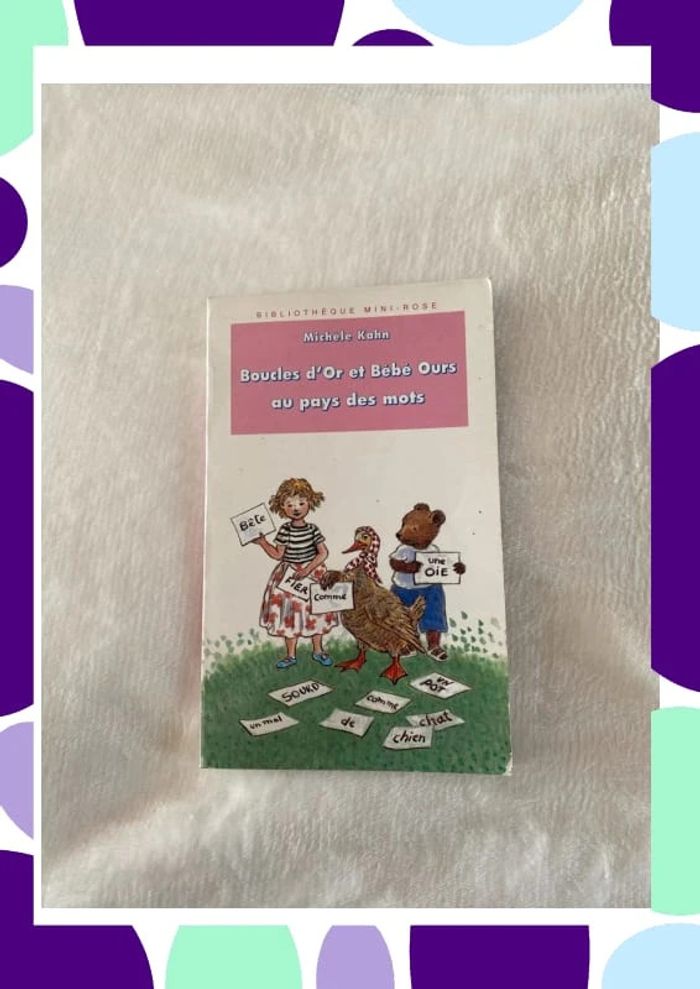 Boucles d’or et bébé ours au pays des mots