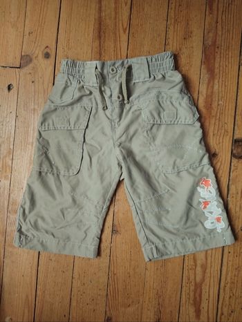 Short léger kaki 5 ans garçon