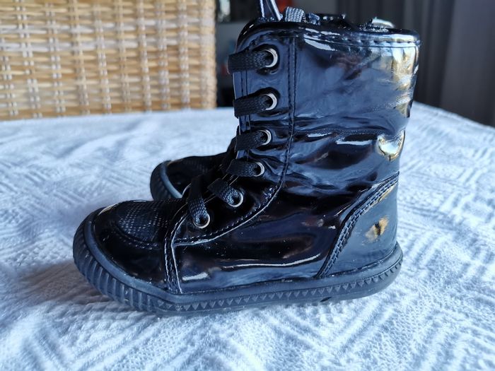 Bottes fille vernies - photo numéro 2