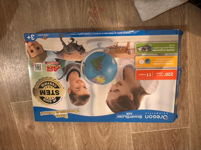 Globe terrestre interactif