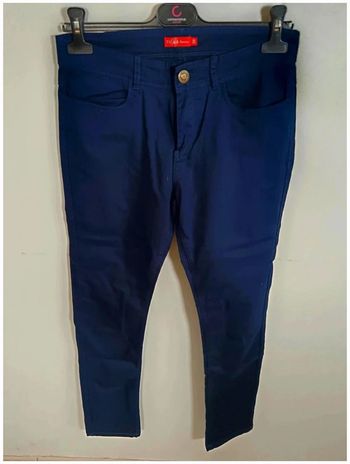 C16 pantalon marine tissaia 38