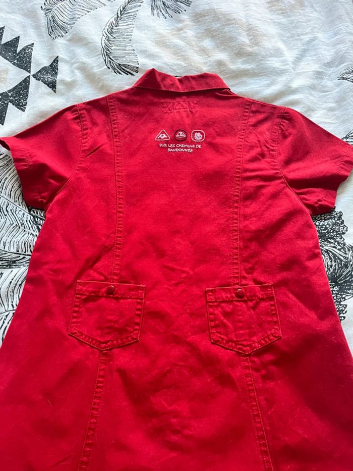 Robe Rouge Manche Courte Catimini - photo numéro 5