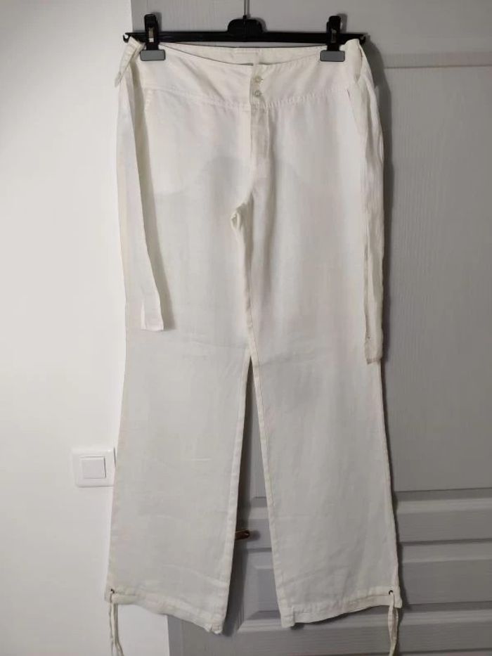 Pantalon léger en toile NAF NAF