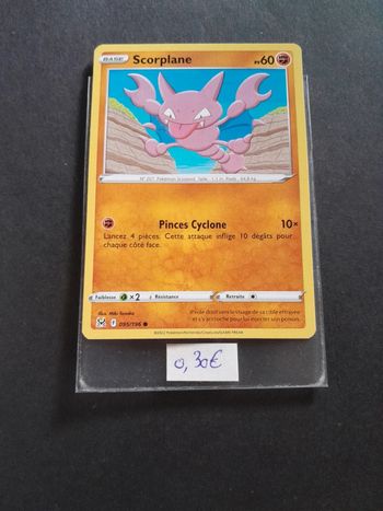 Carte Pokémon Scorplane 095/196