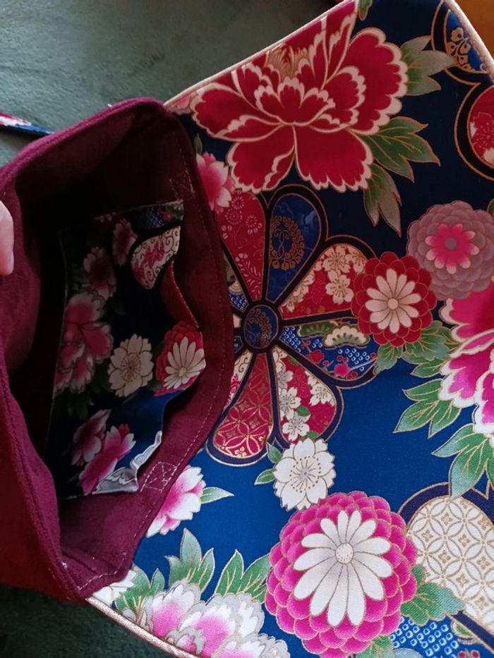 Sac bandoulière bordeaux LUUNKA - photo numéro 5