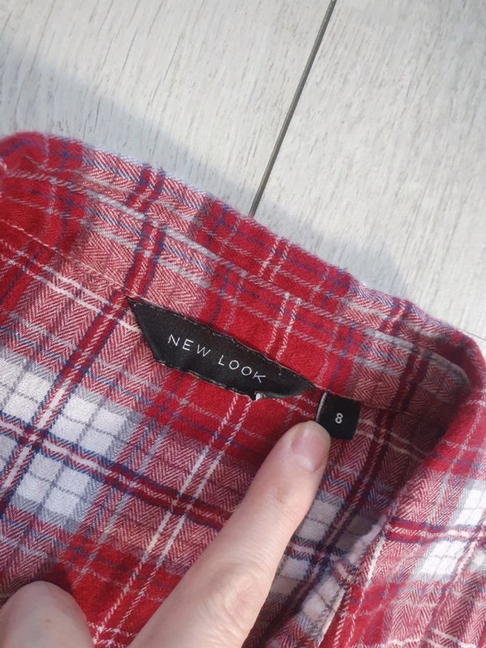 Chemise à Carreaux Rouge et Blanc - photo numéro 3