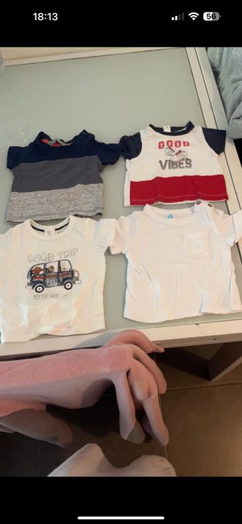 8 tee shirt garcon 3 mois