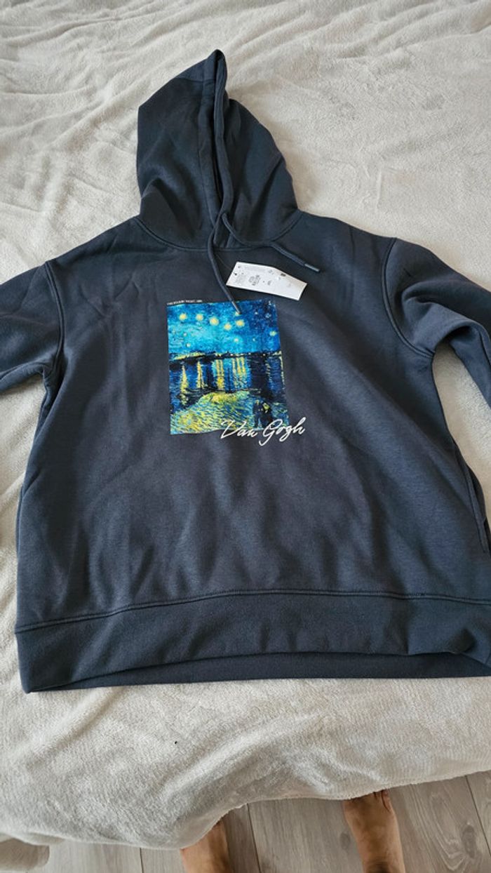 Sweat oull à capuche M Van Gogh Sublime - photo numéro 2