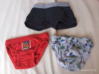 Lot sous vêtements taille 2 ans