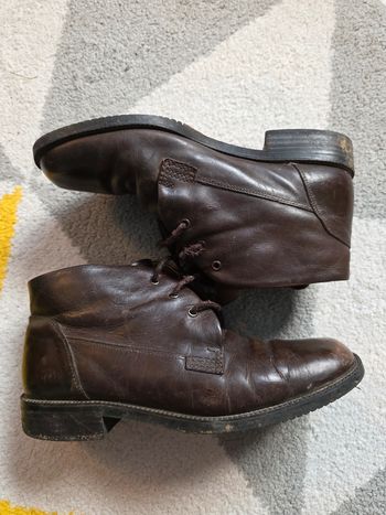 Bottines en cuir vintage Taille 38